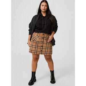 Torrid Mini Corduroy Button-Front Skirt 3